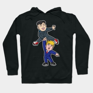 Trump Kim Jong Un Meeting Hoodie